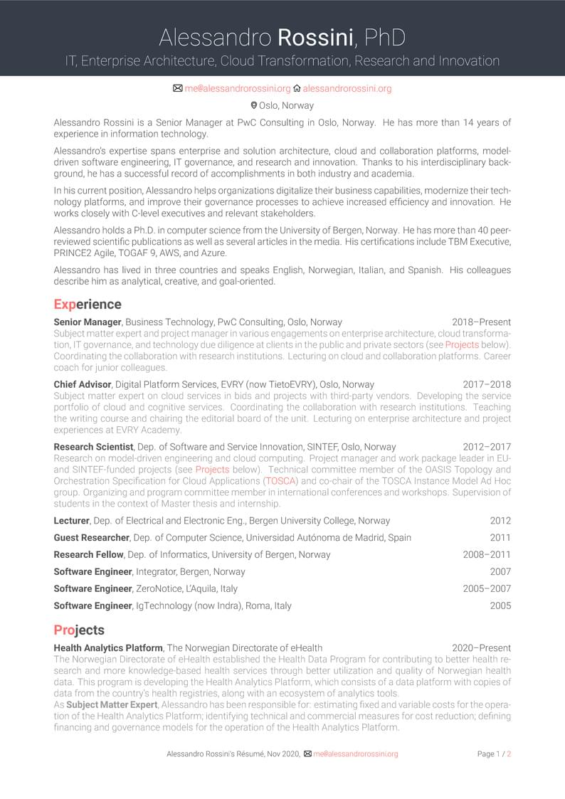 Adaptive CV