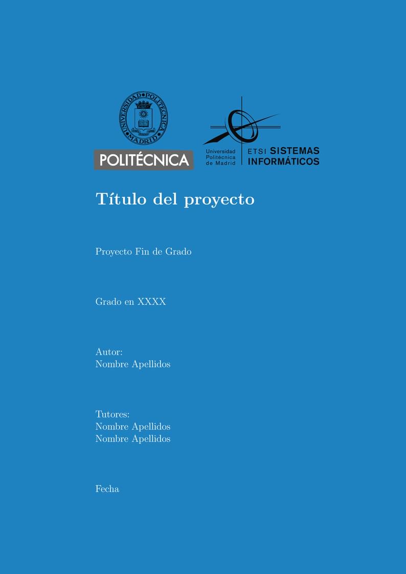 Plantilla TFG ETSISI UPM