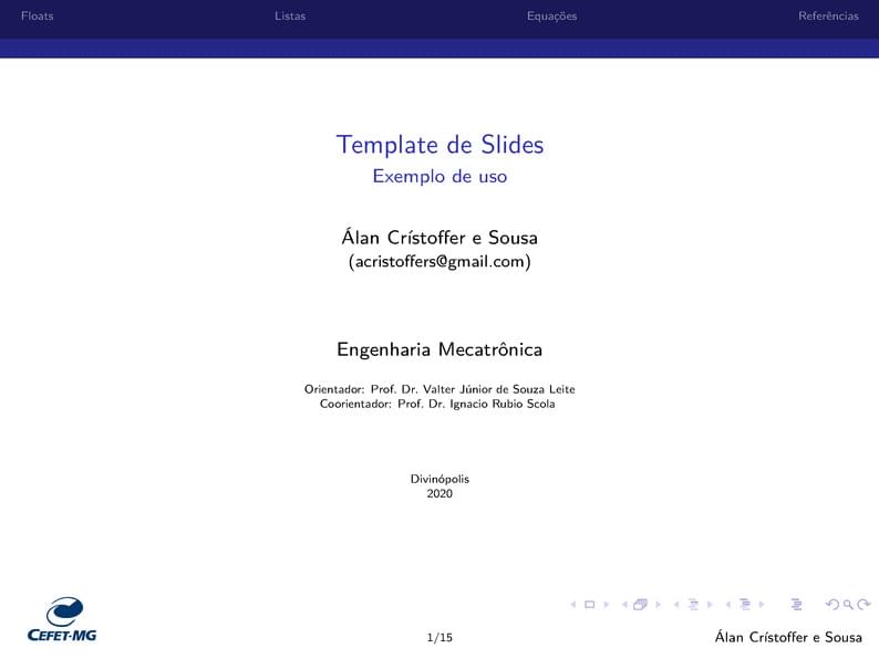 CEFET - Slides
