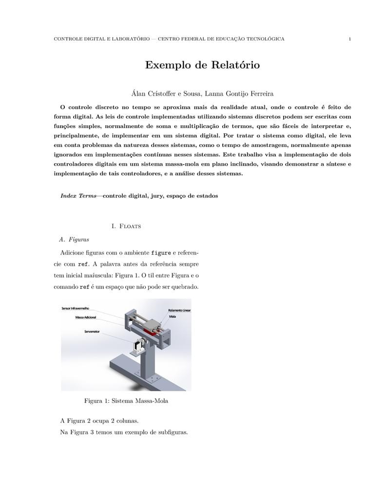 CEFET - Relatório