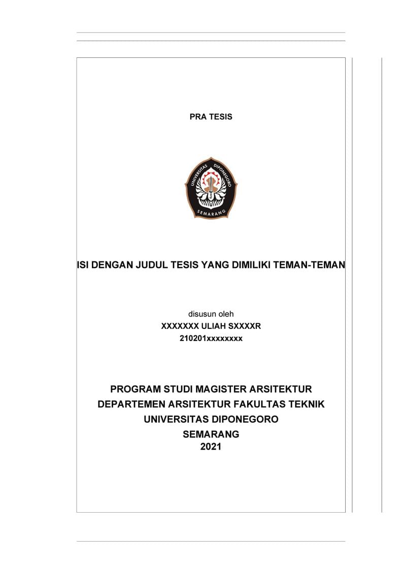 Template Tesis Universitas Diponegoro