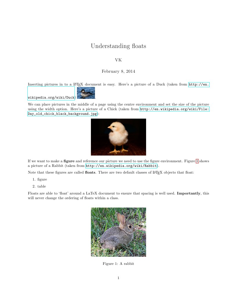 Understanding floats