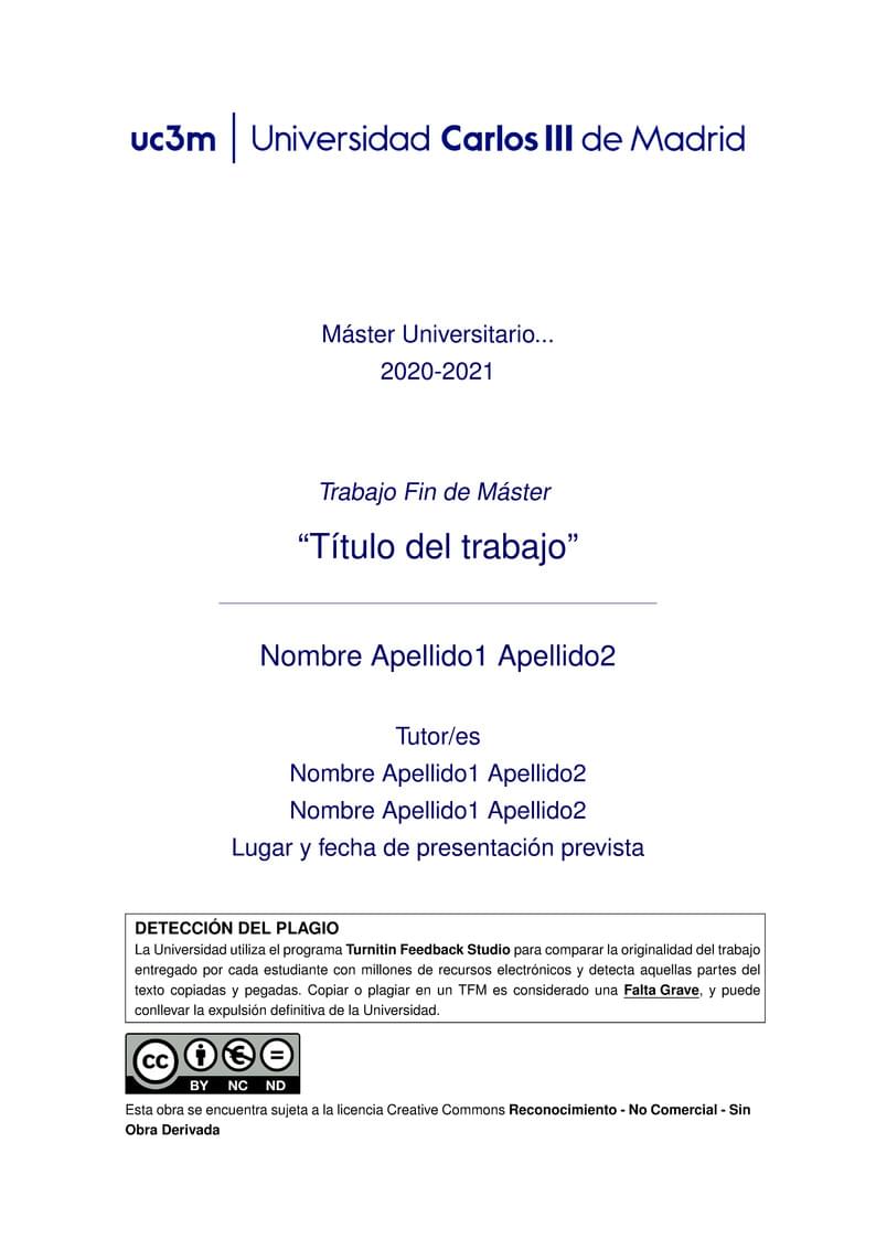 Plantilla para el TFM - UC3M - Estilo IEEE