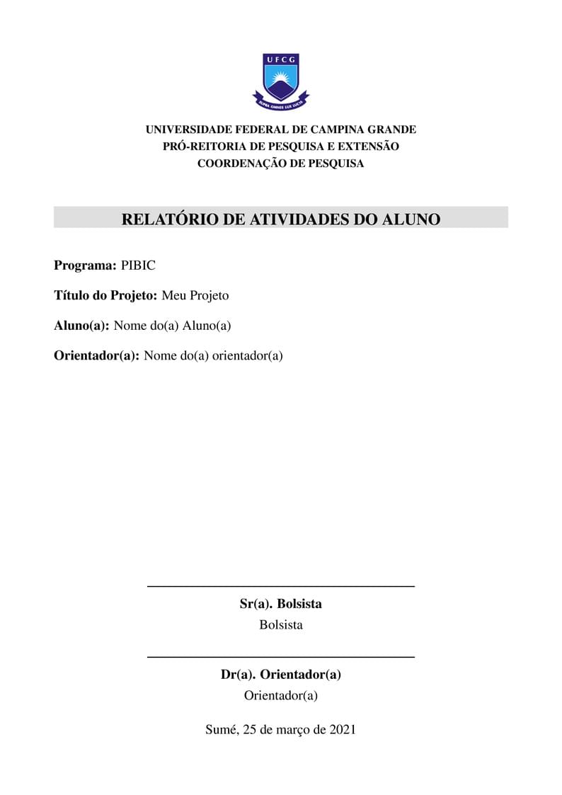 Modelo_Relatório_Parcial_PRPG_UFCG