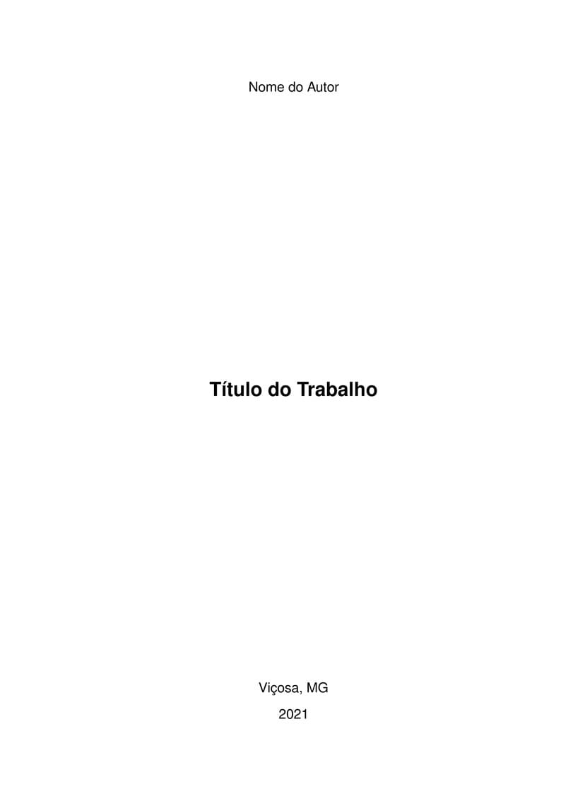 Modelo de TCC (2021) - DEL/UFV