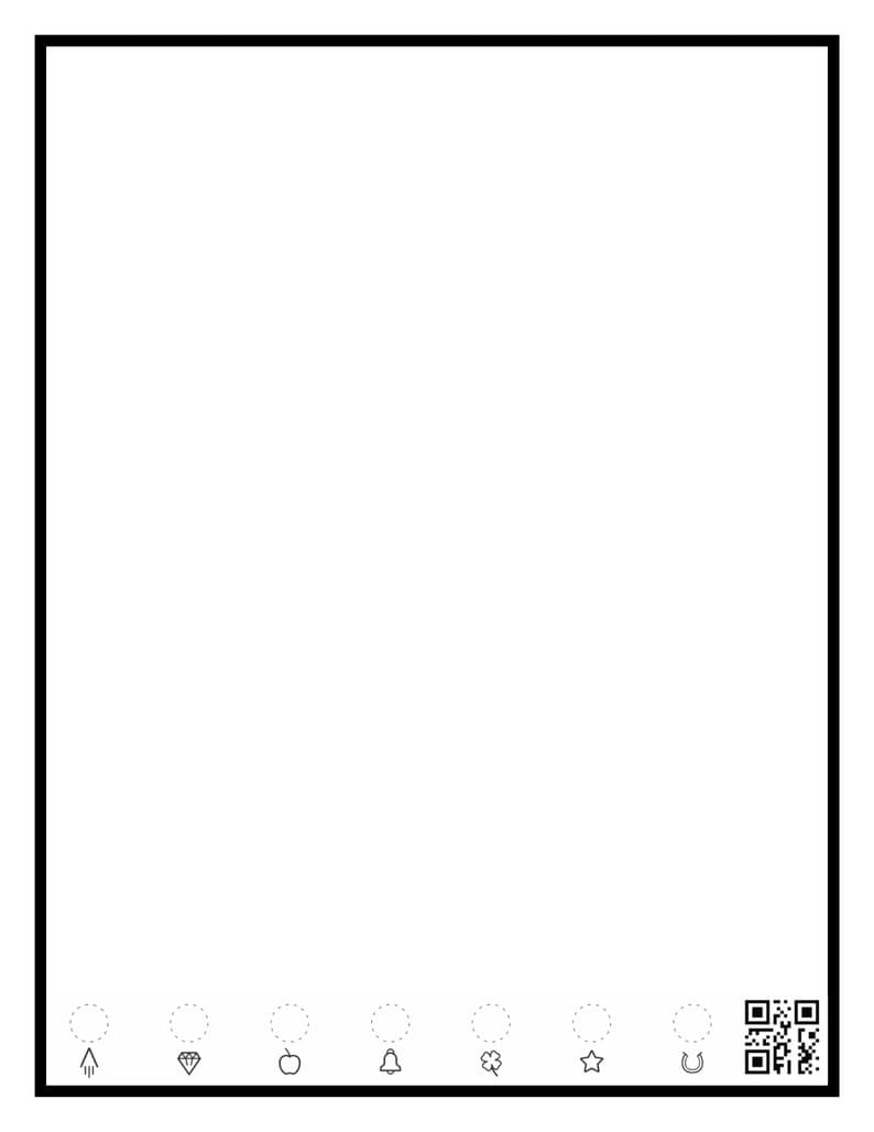 Rocketbook A4 template (empty page)
