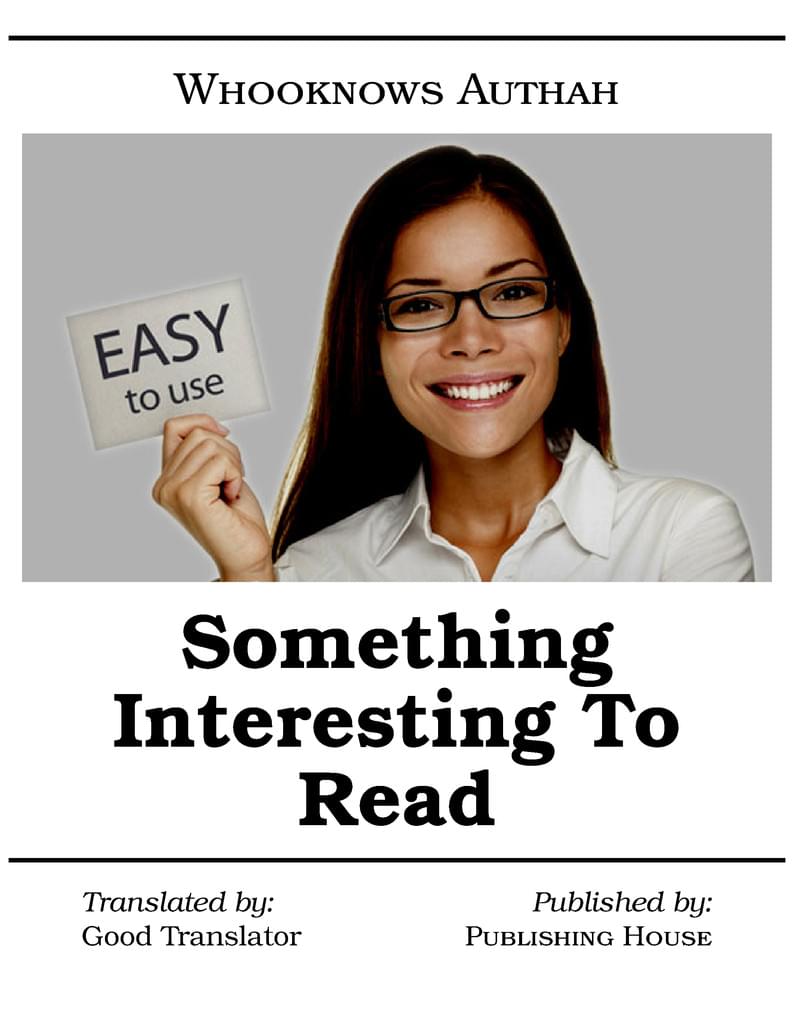 Ebook-Reader Template (6-inch display diagonal)