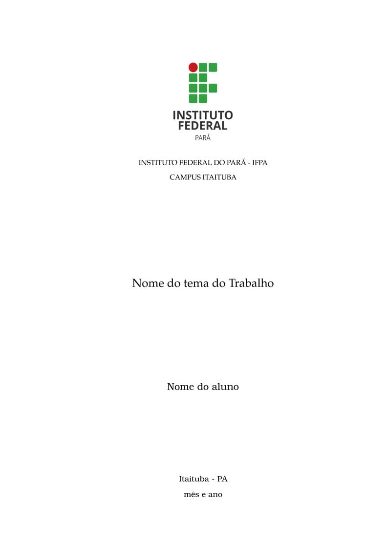 IFPA - Médio - Itaituba