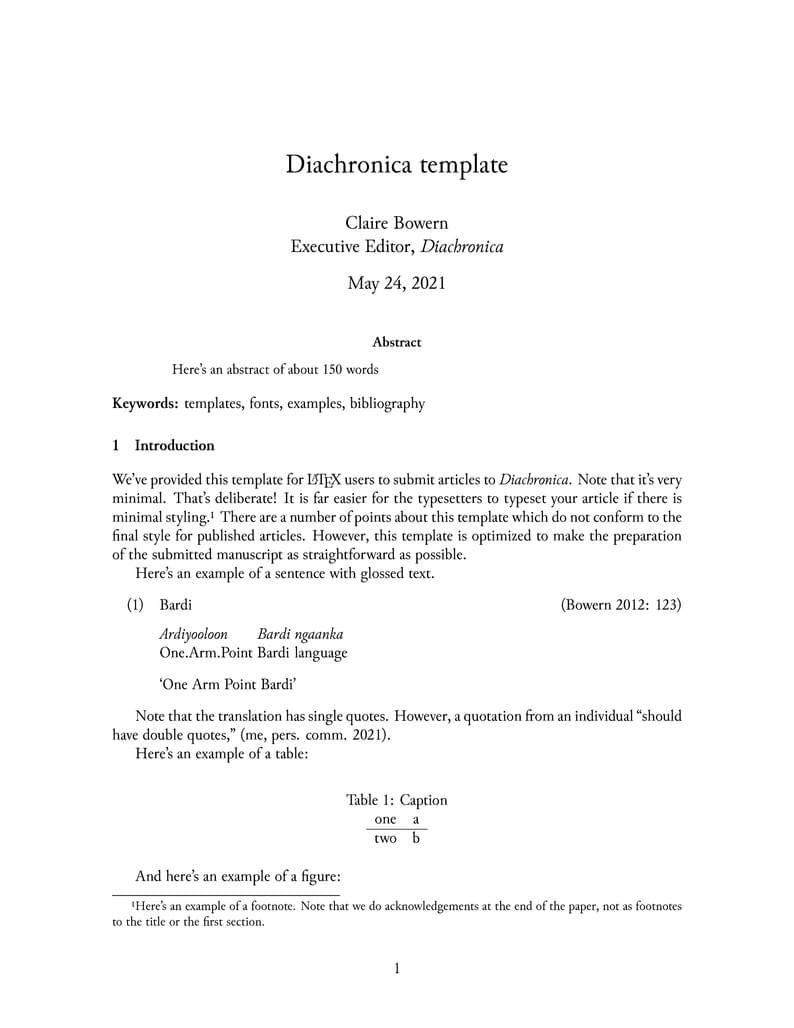 Diachronica template