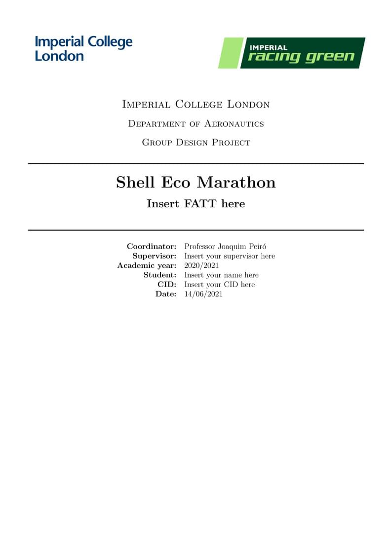 SEM GDP IRG Template