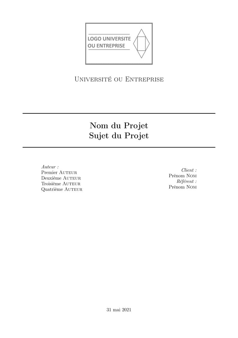 Rapport de projet fin d'etude