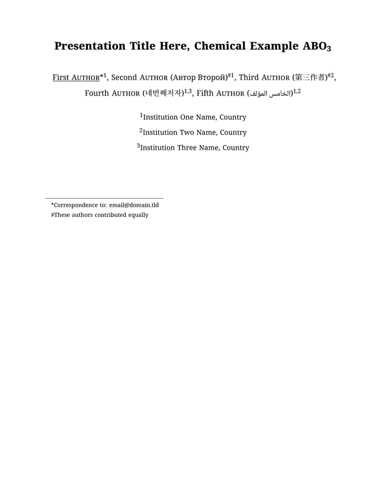 AtC-AtG Magnetics Conference Abstract Template