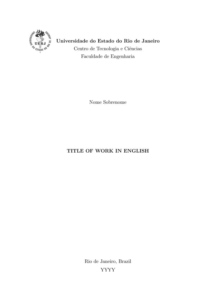 Template TCC-MSC-DSC - Engenharia Mecânica - UERJ - English