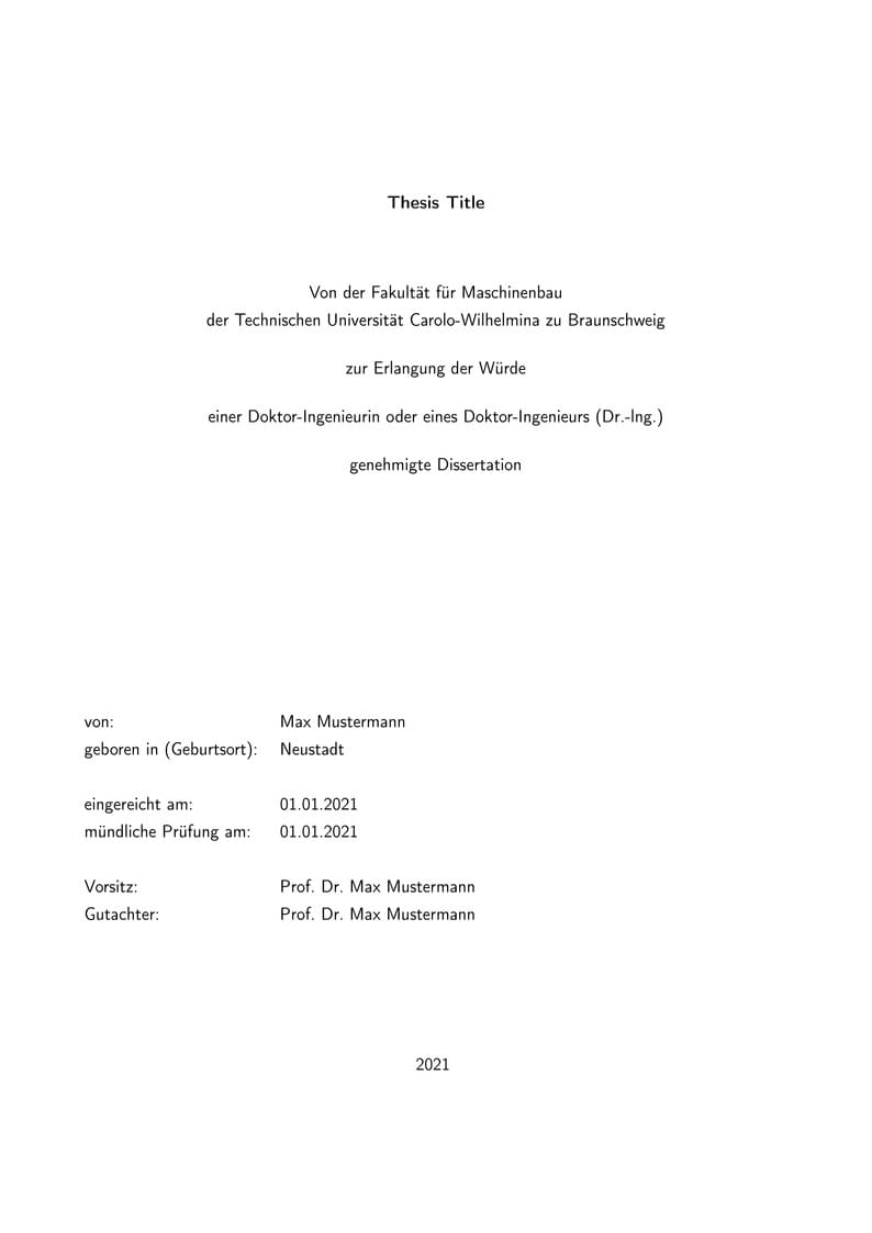 Phd Template Shaker DIN A4