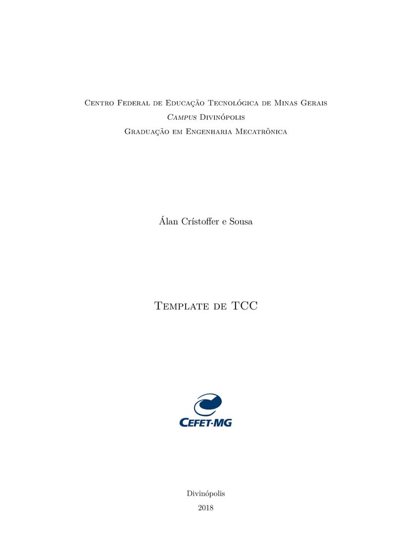 CEFET - TCC