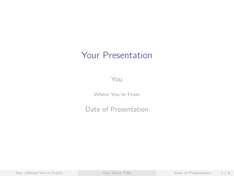 Simple Light Presentation