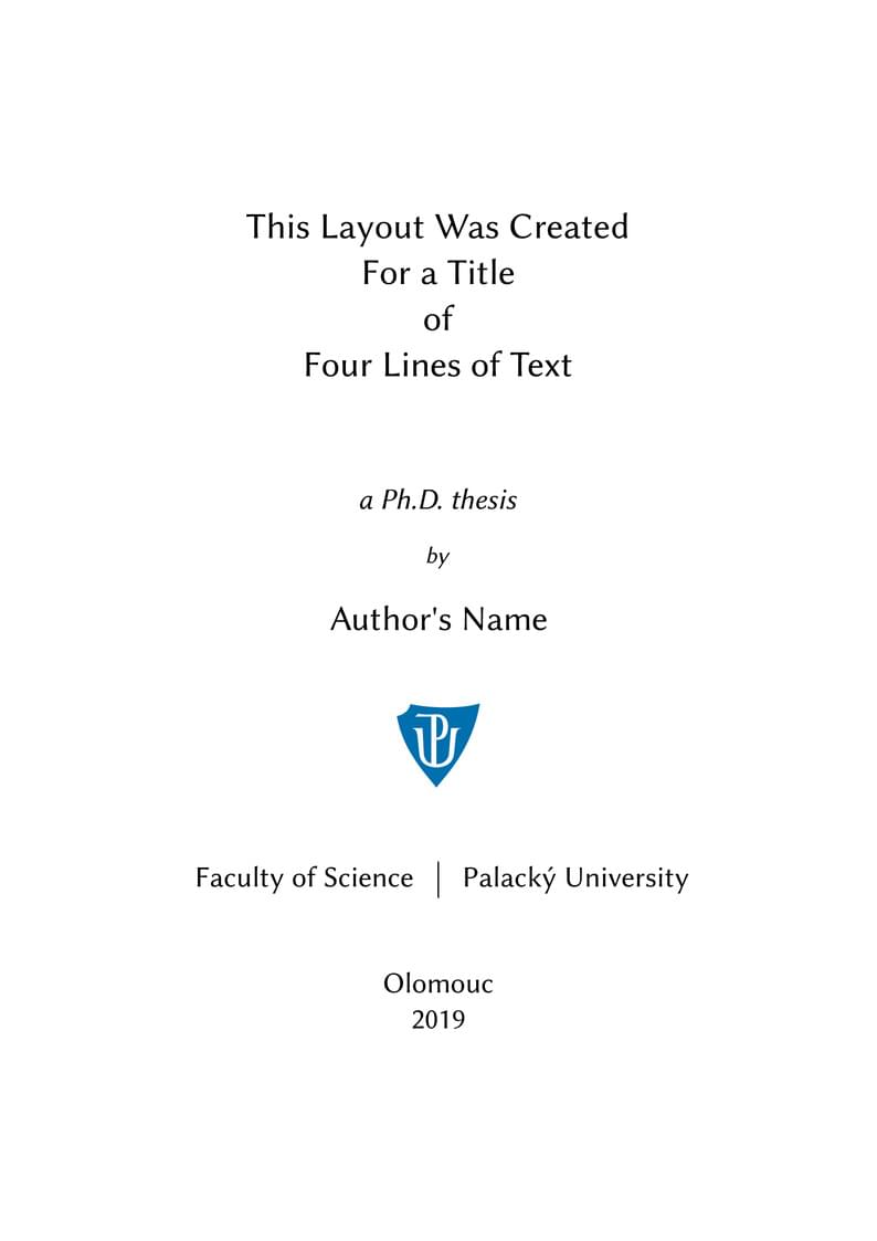 Ph.D. thesis template (physics)