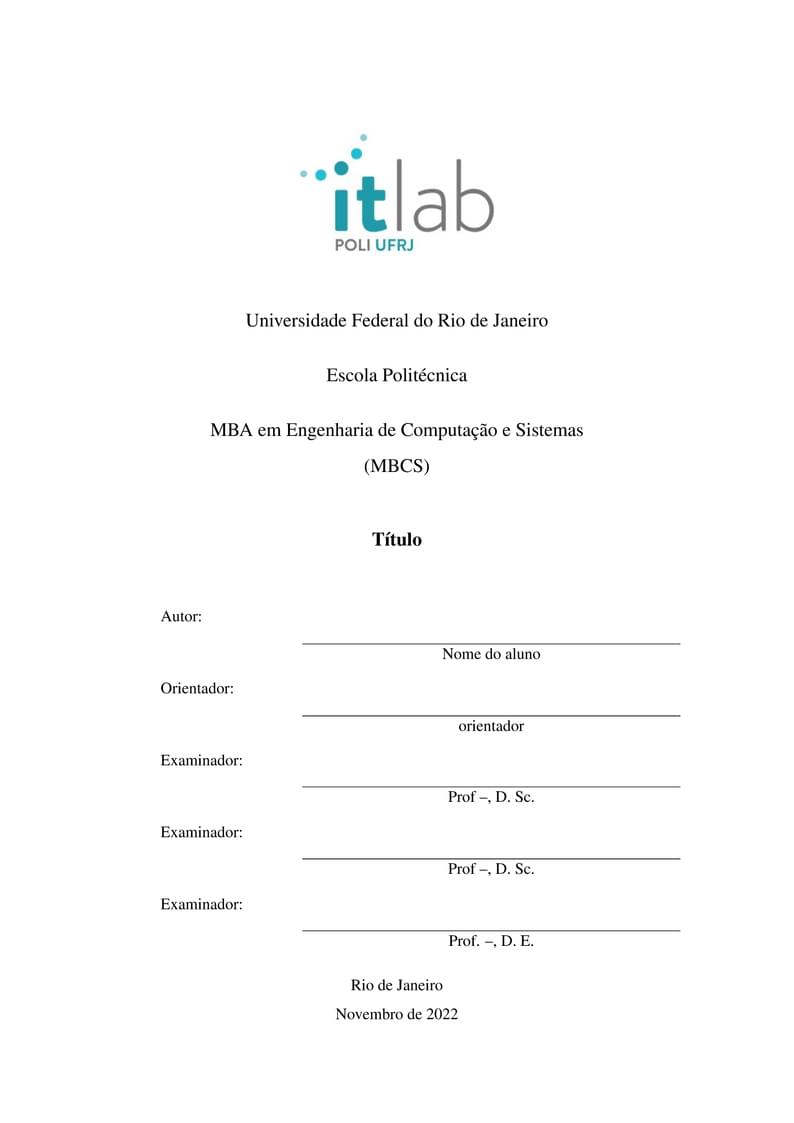 ITLab Poli UFRJ MBCS
