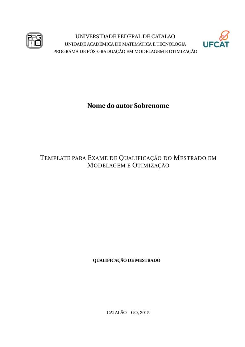 Template ppgmo qualificacao