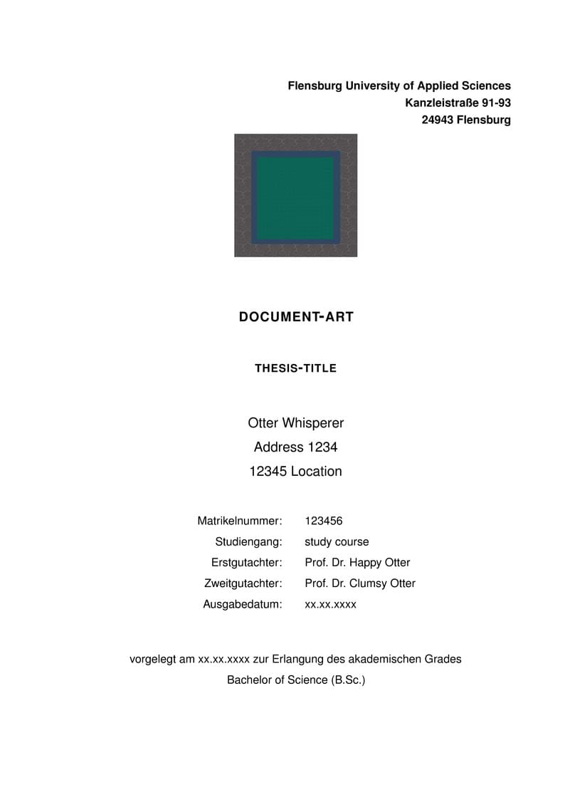 thesis-template