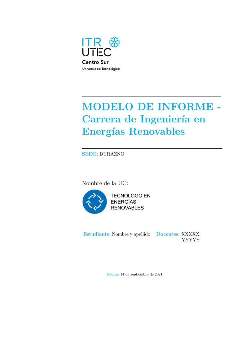 Informe de laboratorio IERR - UTEC-UY