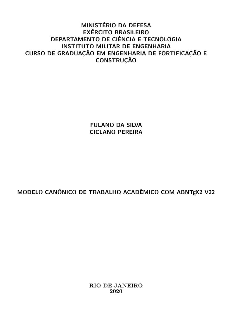 Instituto Militar de Engenharia (IME-RJ)