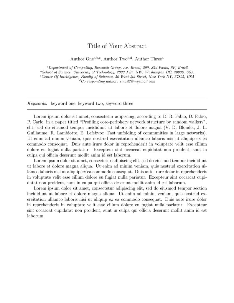 WPCCG - Abstract - Template - Final Version