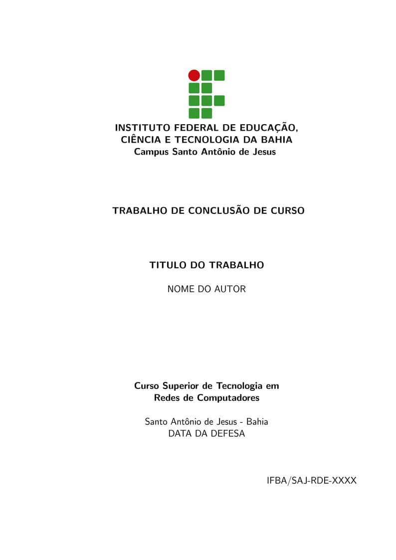 Template IFBA-SAJ TCC