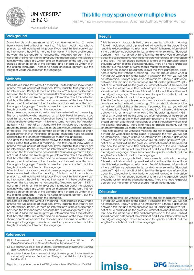 IMISE Poster Template