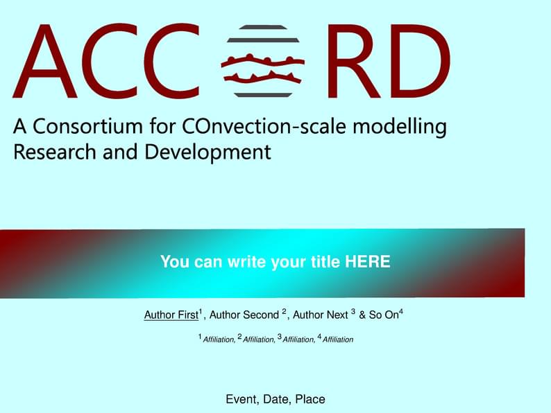 ACCORD template