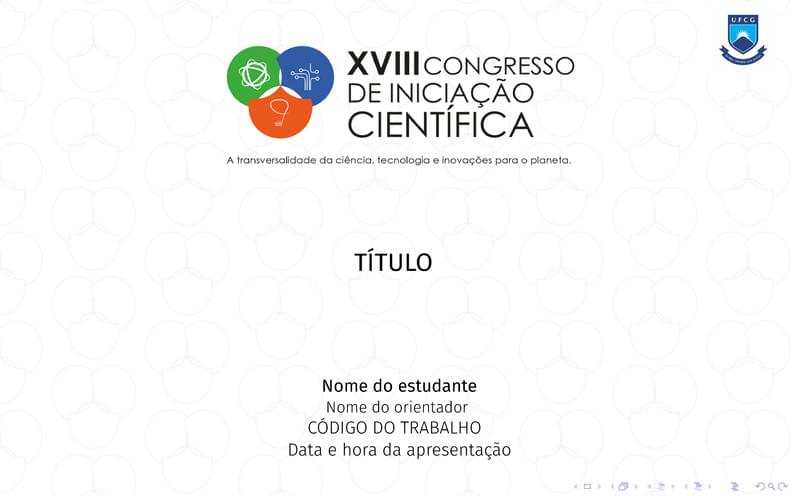 Template_XVII_Congresso_de_Iniciação_Científica_UFCG