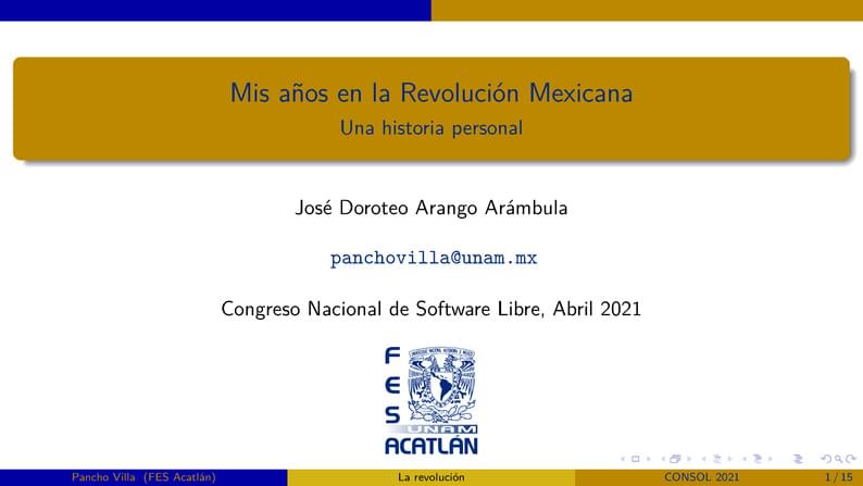 Presentación FES Acatlán MAC