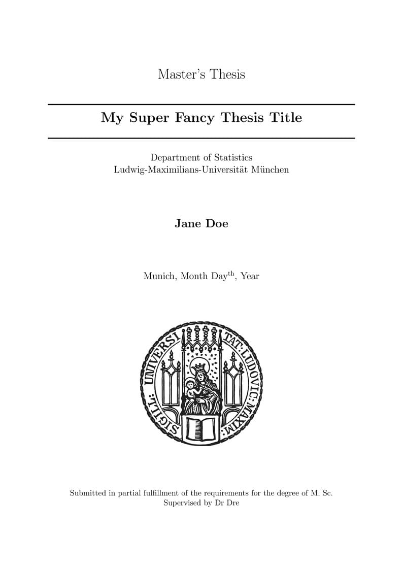 LMU SLDS Thesis Template