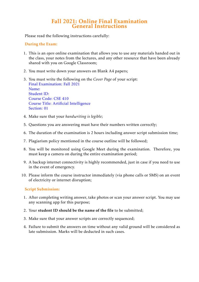 ULAB CSE Question Template
