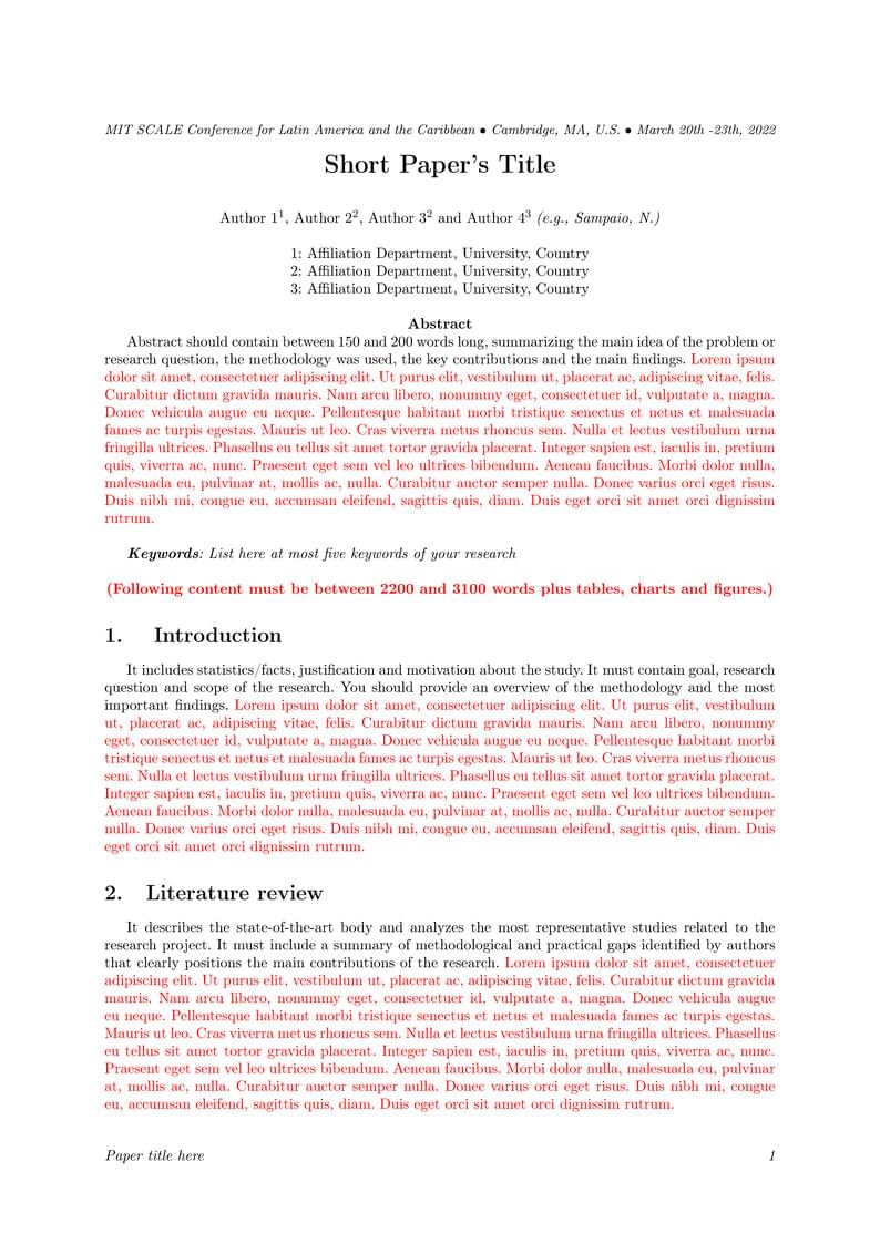 Template MIT SCALE Conference LAC