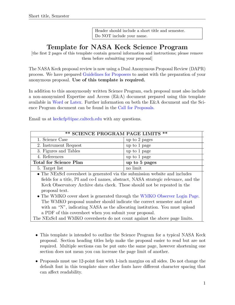 2022B NASA Keck