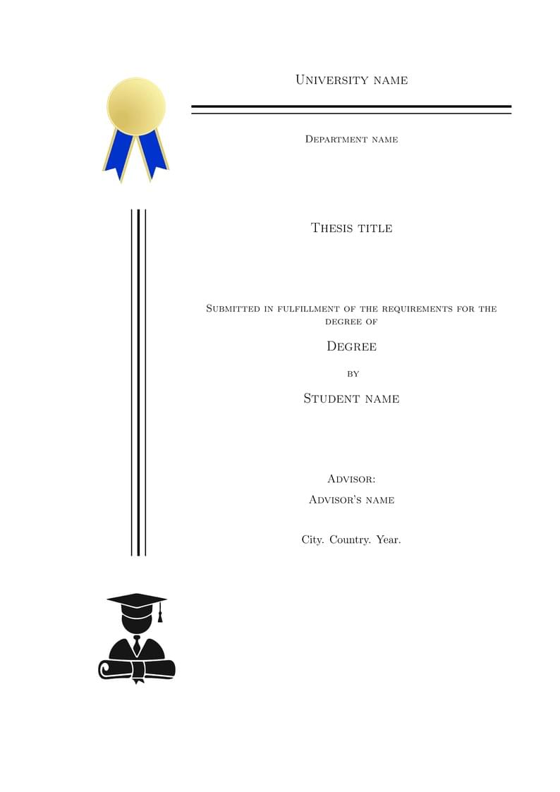 thesis template