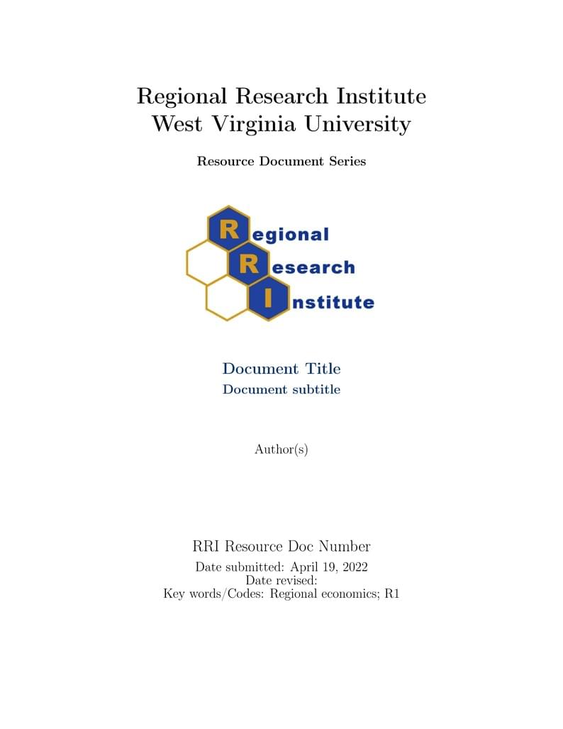 RRI - Res Doc - Template