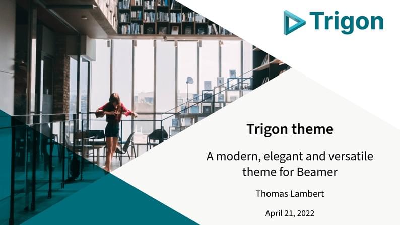 Trigon Beamer Theme