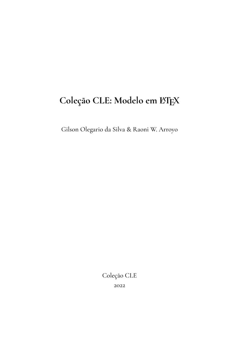 Coleção CLE