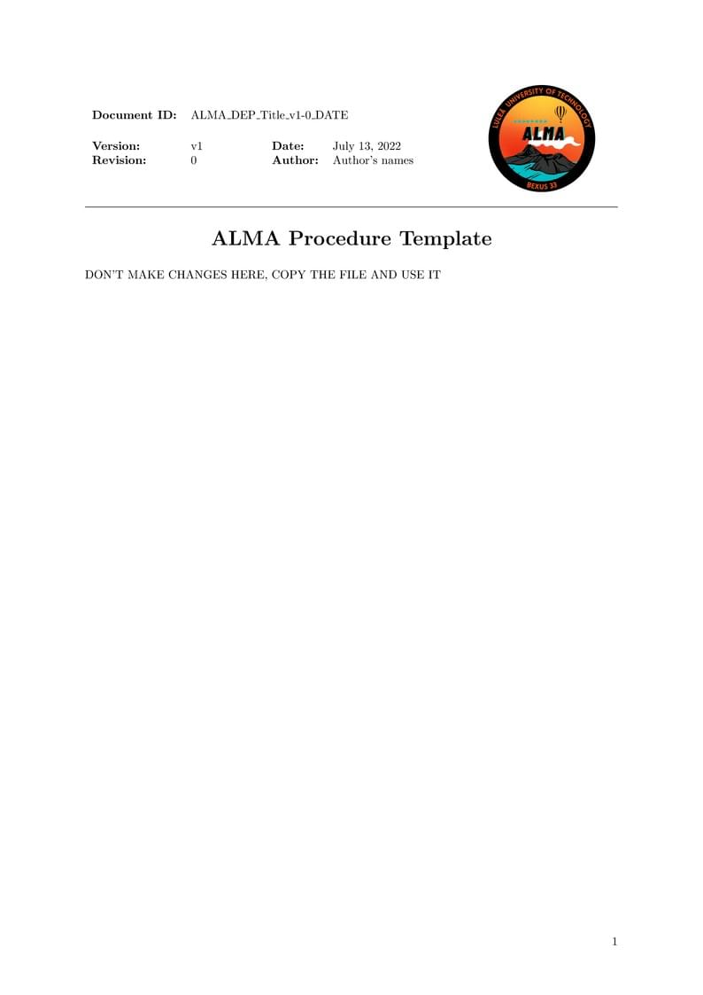ALMA_DEP_Title_v1-0_DATE