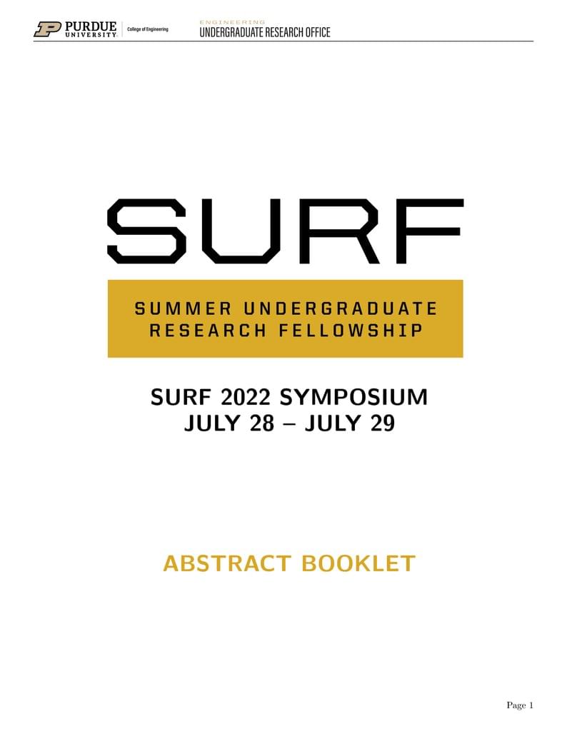 SURF 2022 Symposium Abstract Booklet Template - shared