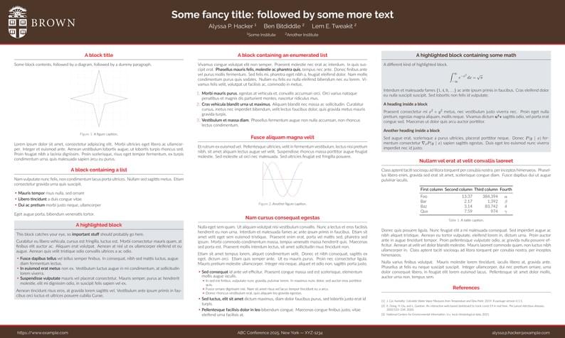 Brown University Gemini Theme