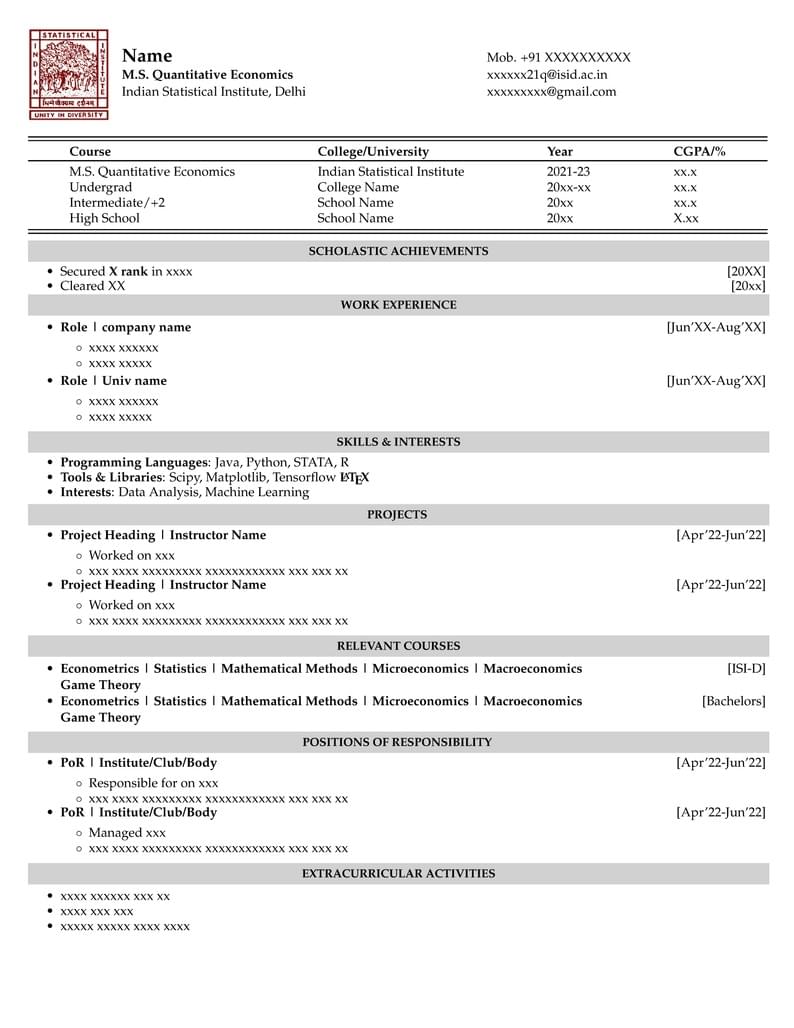 ISI_resume_template