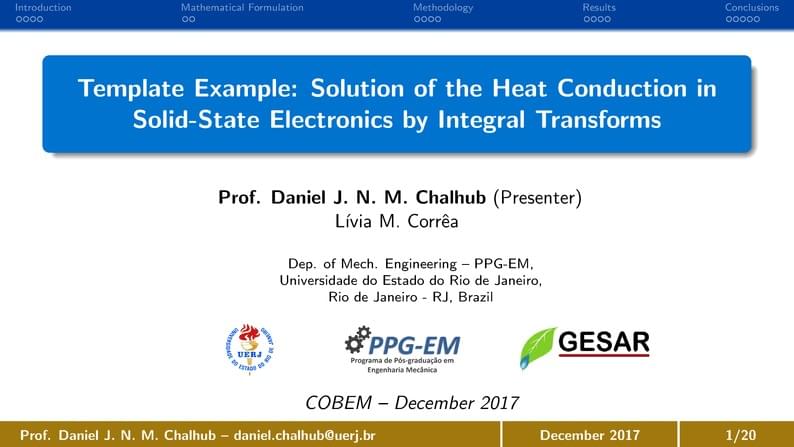Template de Apresentação - PPG-EM - UERJ