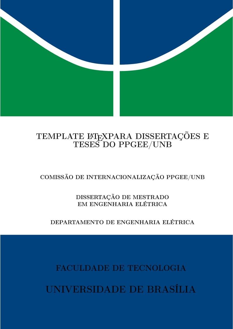 Template LaTeX para dissertações e teses do PPGEE/UnB