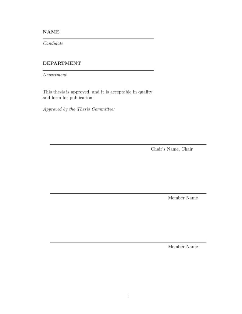 University of New Mexico (UNM) MS Thesis