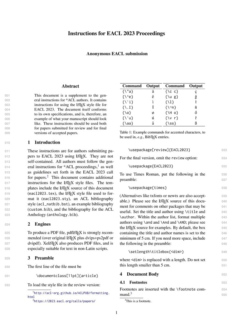 EACL 2023 Proceedings Template