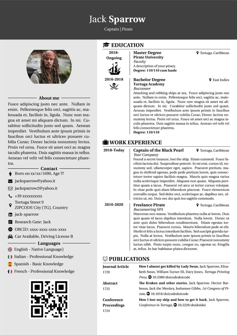 Pirate Engineer Template