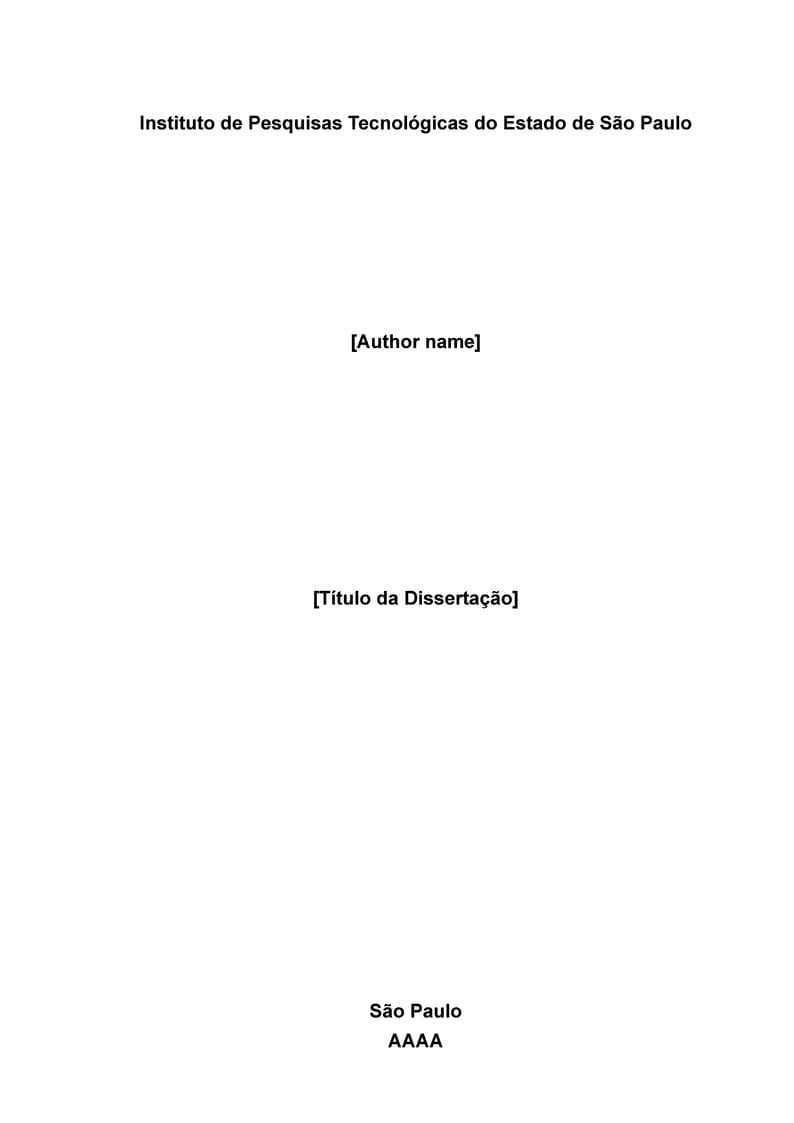 IPT - Dissertação